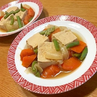 凍み豆腐の簡単煮物